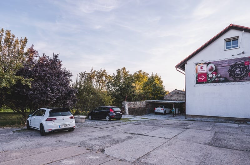 Parkoviště veterinární ordinace U Beránků Parkoviště veterinární ordinace U Beránků